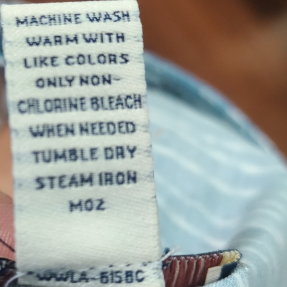 G.H. Bass & Co. Blue and White Floral Dress - Picture 9 of 9